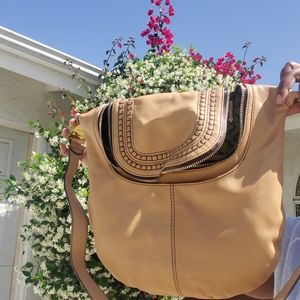OrYany tan crossbody purse